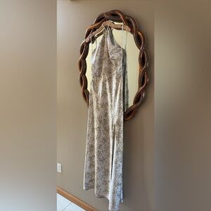 Floral Maxi Dress in Cream